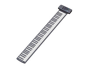 Roll Up Piano на 88 клавиш портативное складное пианино для навчання гри або розваг вдома та в дорозі