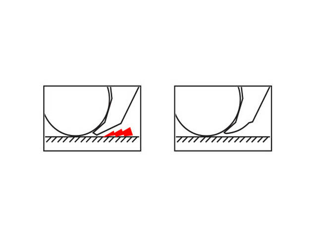 Ролер UNI Eye Needle 0,5 мм синій (UB-185S.Blue) - Фото 2