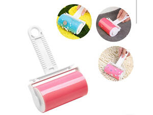 Ролик багаторазовий для чищення одягу та меблів, липкий універсальний, миючий.