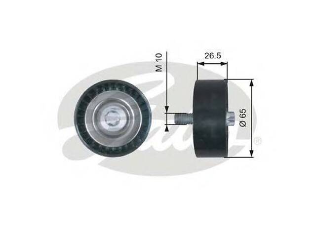 Ролик поліклинового ременя GATES T36464 на MERCEDES-BENZ CLS (C218) - Фото 1