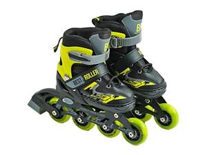 Роликовые коньки Best Roller 30-33 17-18.5 см Yellow (151220)