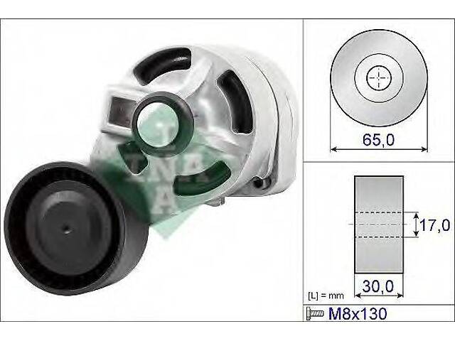 Роликовий модуль натягувача ременя INA 534043410 на FORD TRANSIT автобус - Фото 1