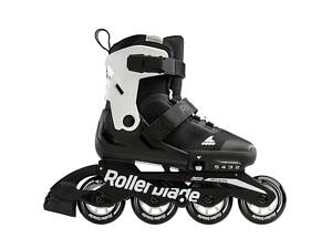 Ролики Rollerblade Microblade 2023 36.5-40 Black/White (1012-07221900-787-36.5-40)