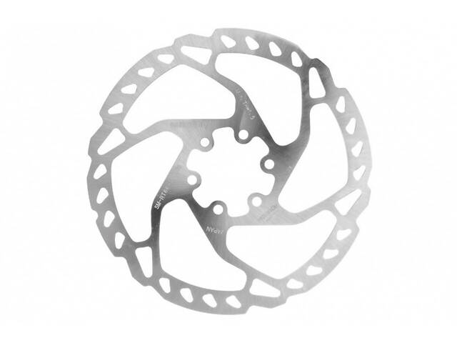 Ротор Shimano SM-RT66-S 160 mm, серебристый (ROT-036) - Фото 1 Ротор Shimano SM-RT66-S 160 mm, серебристый (ROT-036) - Фото 1