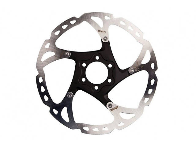 Ротор Shimano SM-RT76-M 180 мм, черный / серый (ROT-040) - Фото 1