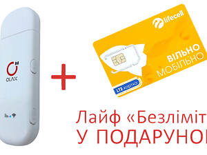 Роутер модем WIFI 4G LTE Olax Олакс F 90 MIMO + подарок USB 2 выхода под антенну под сим карту мобильный