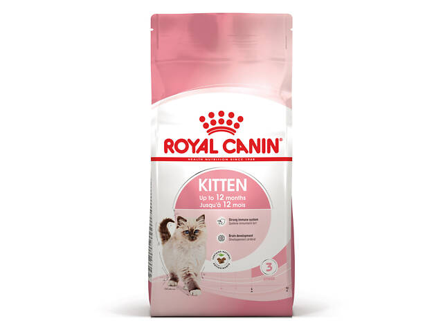 Royal Canin Kitten (Роял Канин Киттен) сухой корм для котят в период второй фазы роста 2 кг. - Фото 1