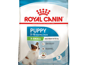 Royal Canin X-Small Puppy (Роял Канин Икс-смол Паппи) сухой корм для щенков очень мелких пород 3 кг.