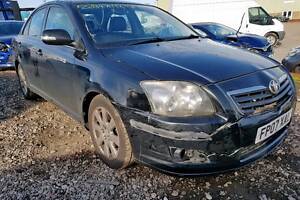 Розбірка Toyota Avensis Тойота Авенсіс T25 1.8 мкпп 2007 рік. седан чорний