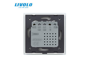 Розетка USB Type-C с Power Delivery 45W Livolo белый (VL-C7-FCUC-2WP)