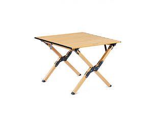 Розкладний стіл Naturehike CNK2300JU010 розмір S, алюміній, бежевий