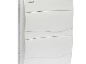 Розподільчий щит IDE внутрішній 24 модуля IP40 з шинами N і PE 373x283x97 мм (BM24PO/RR)