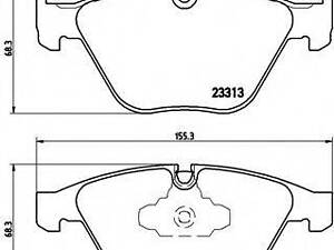 Розпродаж! Товарний вигляд збережено! BREMBO P06055 на BMW 3 Touring (E91)