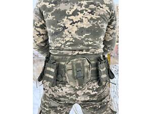 РОЗПРОДАЖ! Тактичний пояс /темний камуфляж