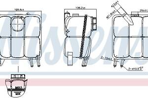 Розширювальний бак FORD KUGA / VOLVO C70 (542) / VOLVO S40 (544) 2003-2013 г.