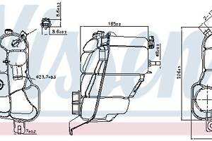 Розширювальний бак VOLVO V70 (135) / VOLVO S80 (124) 2006-2019 г.