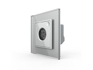 Розумний датчик звуку та світла ZigBee Livolo сірий (VL-C7FCJZ-2IP)