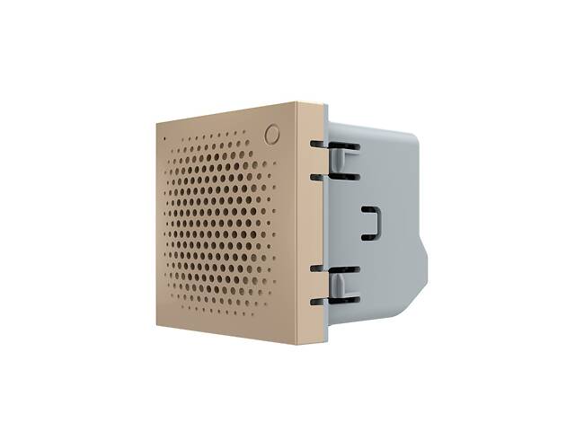 Розумний механізм дверний дзвінок-сирена ZigBee Livolo золото (VL-FCBZ-2AP) - Фото 1