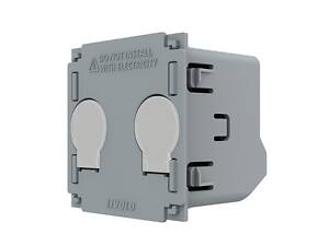 Розумний механізм сенсорний ZigBee вимикач для ролет Livolo (VL-FC2NWZ-2GS21)