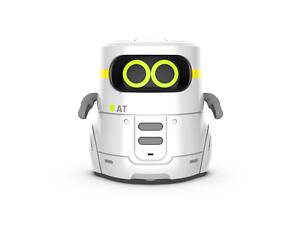 Розумний робот з сенсорним керуванням та навчальними картками - AT-ROBOT 2 (білий, озвуч.укр)