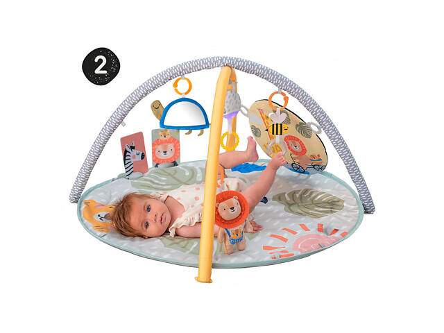 Розвиваючий музичний килимок з дугами колекції 'Савана' - ПРИГОДИ НА 360° - Фото 25