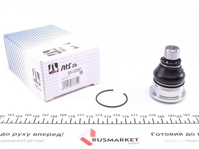 RTS 93-02397 Опора шаровая (передняя/снизу) Nissan Tiida 07-12/NV200/Cube/Leaf 10- (d=18mm/38.35mm)