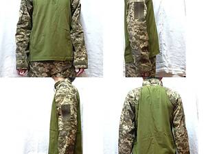 Рубашка тактическая Ubacs/убакс боевая хаки/пиксель. р.50-52. Новая!