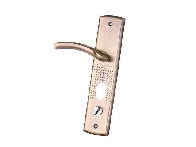 Ручка для металевих дверей FZB HY-A1809 (1818) АВ (бронза) правий двері (15-148-04) - Фото 1