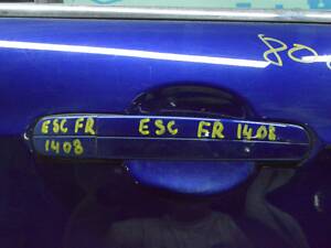 Ручка дверей зовнішня перед правим Ford Escape MK3 13- синій колір J4(08) CV6Z-5422404-CA