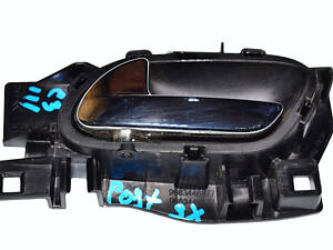 Ручка двери внутренняя левая хром 9683446877 PEUGEOT 5008 09-16, 3008 09-16; CITROEN C3 09-16, DS3 09-16