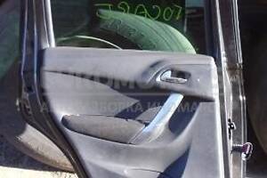 Ручка двери внутренняя задняя левая хром Citroen C3 2009-2016 354