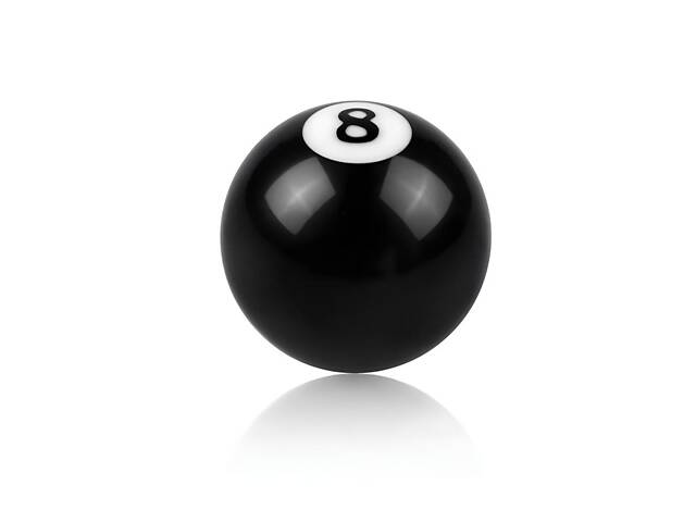 Ручка на КПП Більярдна куля RESTEQ. Декоративна ручка на коробку передач. Ручка КПП куля - Фото 1