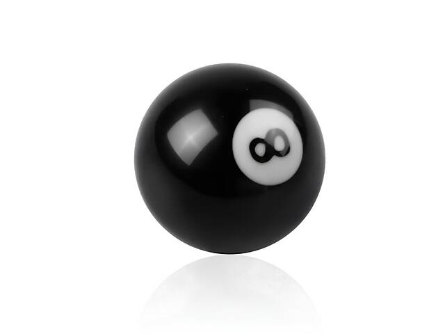 Ручка на КПП Більярдна куля RESTEQ. Декоративна ручка на коробку передач. Ручка КПП куля - Фото 2