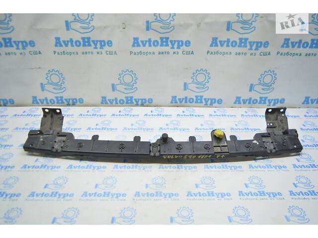 Ручка открытия капота подкапотная Volvo S90 16- желтая с кронштейном 31479077 31479075