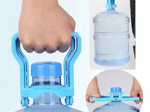 Ручка-трансформер для зручного перенесення бутлів із затискачем.