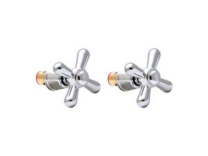 Ручки з кранбуксами (пара) EUROPRODUCT DOMINOX (AC0556)