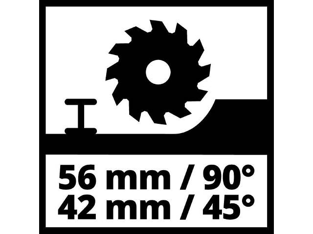 Ручна заглибна циркулярна пила Einhell TE-PS 165 New (4331300) - Фото 6