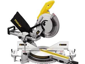 Ручная торцовочная пила с протяжкой по дереву STANLEY SM18 : 1800 Вт, глубина реза 92мм, круг 254 мм.