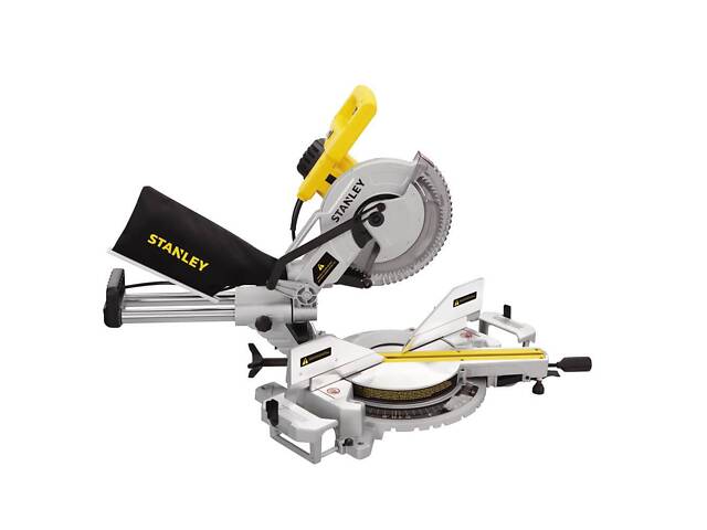 Ручная торцовочная пила с протяжкой по дереву STANLEY SM18 : 1800 Вт, глубина реза 92мм, круг 254 мм. - Фото 2