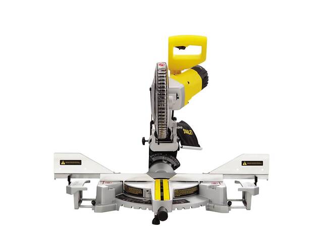 Ручная торцовочная пила с протяжкой по дереву STANLEY SM18 : 1800 Вт, глубина реза 92мм, круг 254 мм. - Фото 4