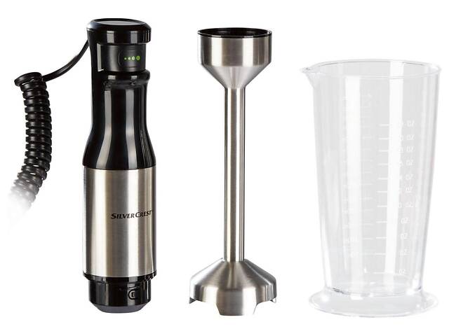 Ручной блендер SilverCrest SMSS 1000 A1 (1000 Вт, Smart-Speed, Германия) - Фото 3