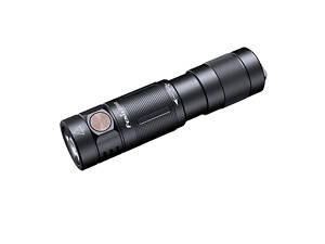 Ручний міні ліхтарик Fenix E09R 600лм Type-C (Чорний)
