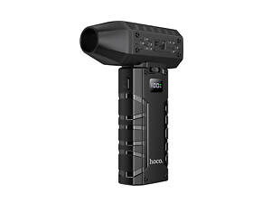 Ручной портативный компрессор Hoco HX67, 800000RPM, 40m/s, 275г, Black, Box