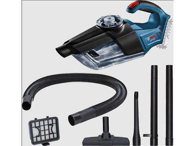 Ручний пилосос Bosch GAS 18V-1 Professional акумуляторний, пилосос для машини - Фото 4