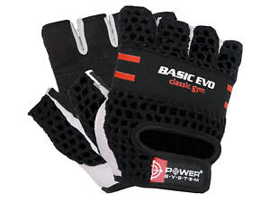 Рукавички для фітнесу Power System PS-2100 Basic EVO Black/Red Line XXL