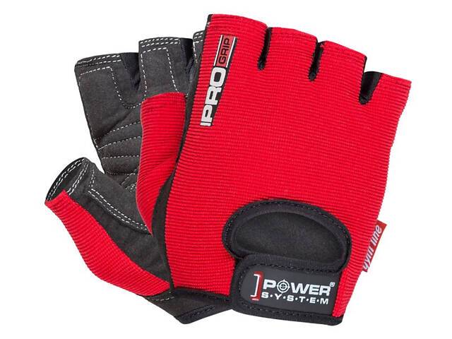Рукавички для фітнесу Power System PS-2250 Pro Grip Red L - Фото 3