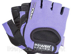 Рукавички для фітнесу Power System PS-2250 Pro Grip жіночі Purple S