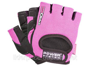 Рукавички для фітнесу Power System PS-2250 Pro Grip жіночі Pink S , Оригінал!