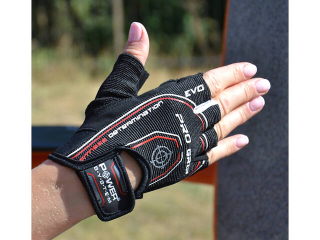 Рукавички для фітнесу Power System PS-2250E Pro Grip EVO Black XS - Фото 5