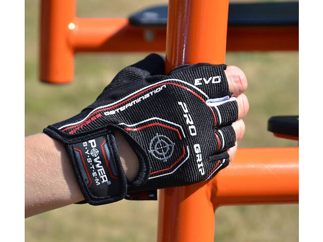 Рукавички для фітнесу Power System PS-2250E Pro Grip EVO Black XS - Фото 9